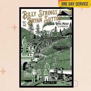 Billy Strings 09 11 25 Boone Nc Poster